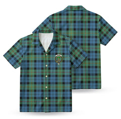 McEwan Ancient Tartan Crest Hawaiian Shirt