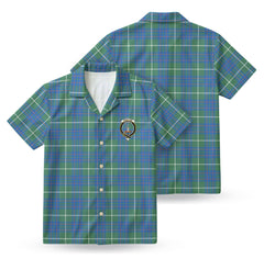 McIntyre Hunting Ancient Tartan Crest Hawaiian Shirt