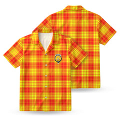 McMillan Clan Tartan Crest Hawaiian Shirt