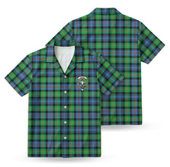 Murray of Atholl Ancient Tartan Crest Hawaiian Shirt