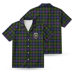 Murray of Atholl Modern Tartan Crest Hawaiian Shirt