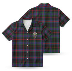Nairn Tartan Crest Hawaiian Shirt