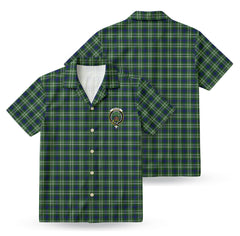 Swinton Tartan Crest Hawaiian Shirt