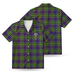 Whiteford Tartan Crest Hawaiian Shirt