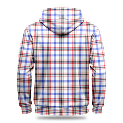 Boswell Modern Tartan Crest Hoodie