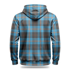 Garden Tartan Crest Hoodie