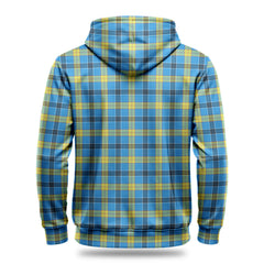 Laing Tartan Crest Hoodie