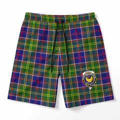 Arnott Tartan Crest Men's Beach Shorts
