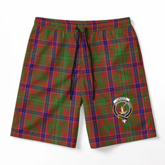 Lumsden Tartan Crest Men's Beach Shorts