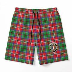 McCullough Tartan Crest Men's Beach Shorts