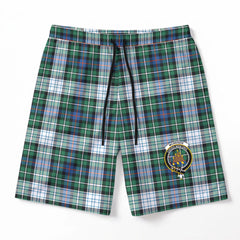 McKenzie Dress Ancient Tartan Crest Men's Beach Shorts