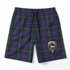McLafferty Tartan Crest Men's Beach Shorts