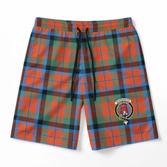 McNaughton Ancient Tartan Crest Men's Beach Shorts