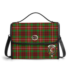 Ainslie Tartan Crest Satchel Bag