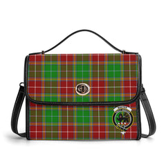 Baxter Modern Tartan Crest Satchel Bag