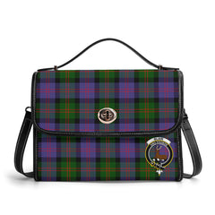 Blair Modern Tartan Crest Satchel Bag