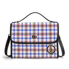 Boswell Modern Tartan Crest Satchel Bag