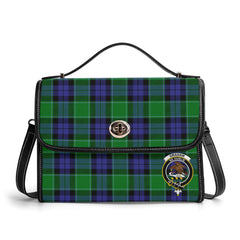 Graham of Menteith Modern Tartan Crest Satchel Bag