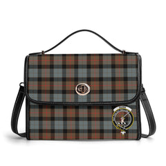 Gunn Weathered Tartan Crest Satchel Bag