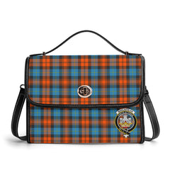 MacLachlan Ancient Tartan Crest Satchel Bag