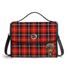 Marjoribanks Tartan Crest Satchel Bag