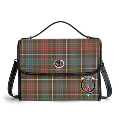 McIntyre Hunting Weathered Tartan Crest Satchel Bag