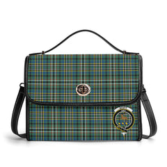Scott Green Ancient Tartan Crest Satchel Bag