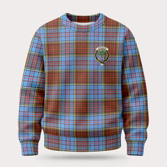 Anderson Modern Tartan Crest Sweater