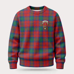 Auchinleck Tartan Crest Sweater