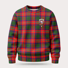 Belshes Tartan Crest Sweater