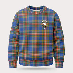 Bethune Ancient Tartan Crest Sweater