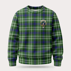 Blackadder Tartan Crest Sweater