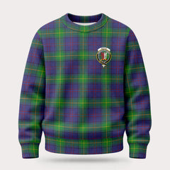 Boyle Tartan Crest Sweater