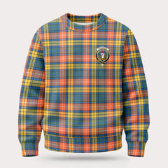 Buchanan Ancient Tartan Crest Sweater