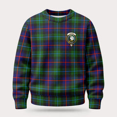 Calder (Calder-Campbell) Tartan Crest Sweater
