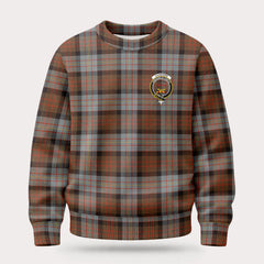 Cameron of Erracht Weathered Tartan Crest Sweater
