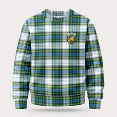 Campbell Dress Tartan Crest Sweater