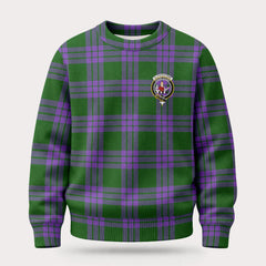 Elphinstone Tartan Crest Sweater