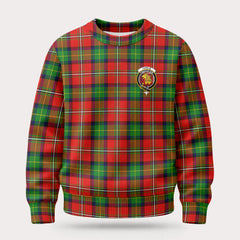Fairlie Tartan Crest Sweater