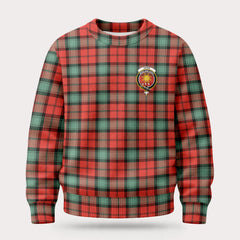 Kerr Ancient Tartan Crest Sweater