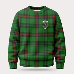Kinloch Tartan Crest Sweater