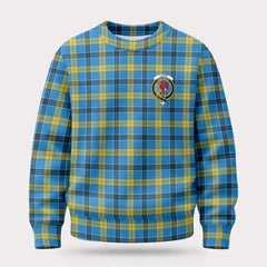 Laing Tartan Crest Sweater