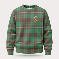 MacKinnon Hunting Ancient Tartan Crest Sweater