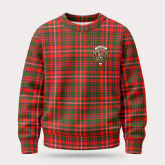 MacKinnon Modern Tartan Crest Sweater