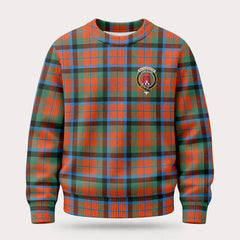 MacNaughton Ancient Tartan Crest Sweater