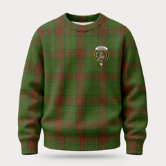 Maxwell Hunting Tartan Crest Sweater