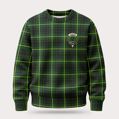 McArthur Modern Tartan Crest Sweater