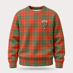 McAulay Ancient Tartan Crest Sweater