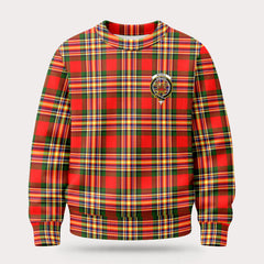 McGill Modern Tartan Crest Sweater