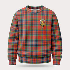 McPherson Ancient Tartan Crest Sweater